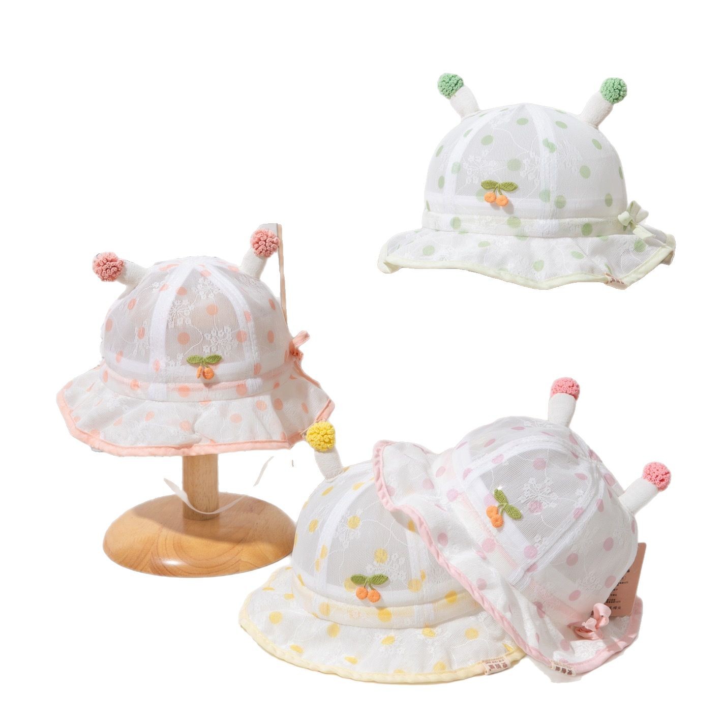 Sombrero bebé primavera hombre sombrero de pescador sombrero de sol sombrero de sol nuevo bebé primavera y otoño lindo delgado