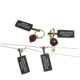 Jewelry Bag Jewelry Glasses Anti-disassembly Label Anti-adjustment Bag Anti-counterfeiting Anti-theft Buckle Return Label Jewelry Anti-tear Tag