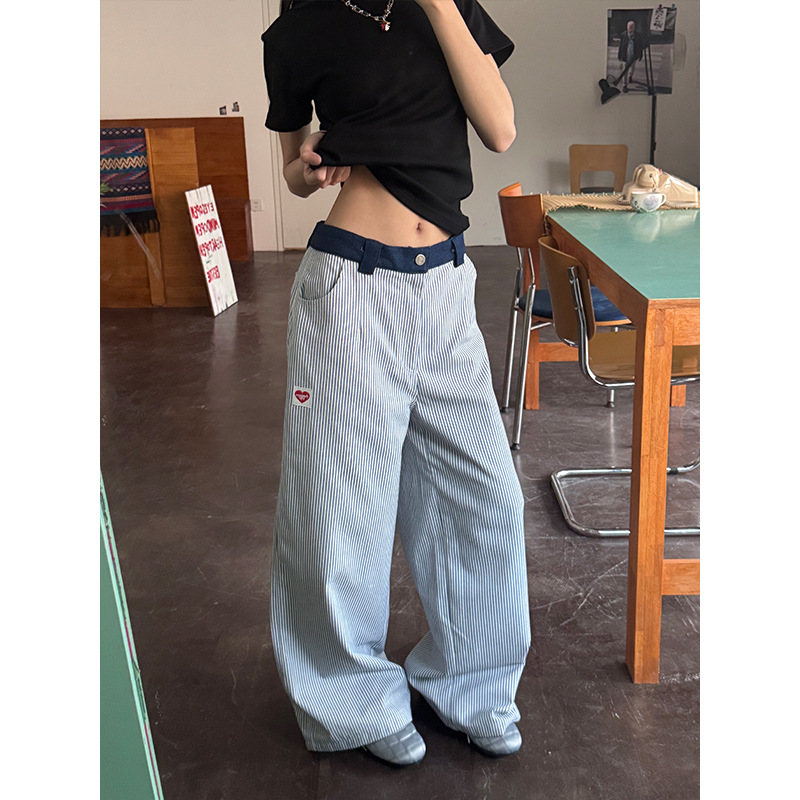 파란색 파란색 줄무늬