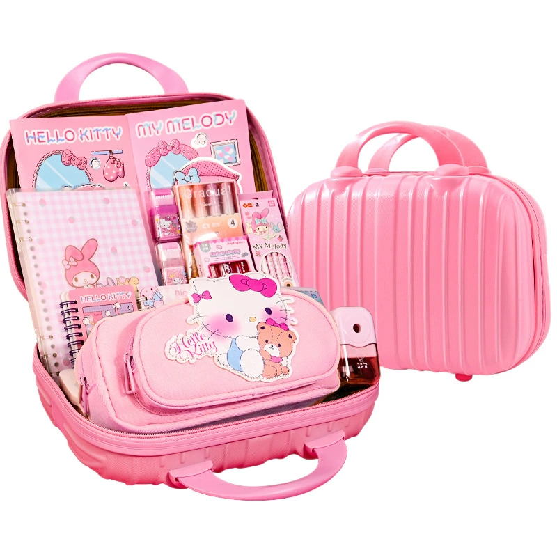 Hello Kitty, канцелярские товары, набор для учащихся начальной школы, подарочная коробка