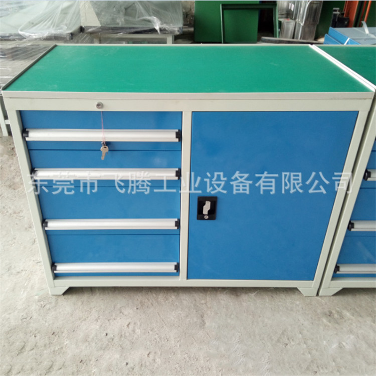 厂家定货工具柜　移动式工具柜批发　五金工具车  4抽一门工具柜
