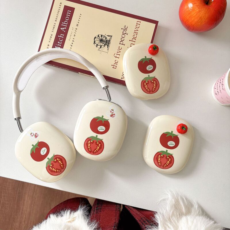 Japanese and Korean Anime Cartoon Animal airpodsmax Protective Case Apple Headset Ear Cap Ear Mover Earphone Case