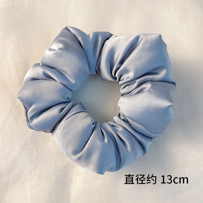 Perlas de terciopelo de alta sensación, anillo de cabello de intestino grande, temperamento femenino elegante, cuerda de cabello de cola de caballo baja, cuerda de cabello de alta elasticidad no dañada