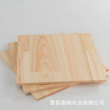 厂家直供日本无节桧木横拼板指接板扁柏木香柏木直纹花纹指接板