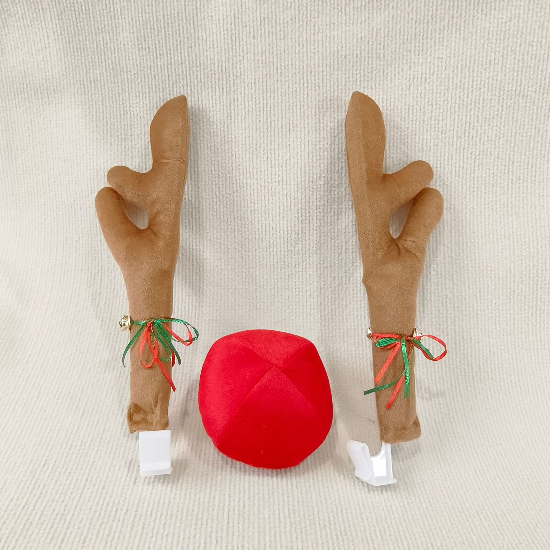 2024 decoración de automóviles de Navidad de ciervo de carro decoración de Navidad de automóviles de ciervo de carro decoración de Navidad de ciervo de carro