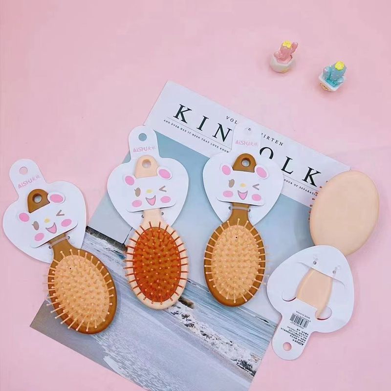 新商品の小さい清新なエアクッションの櫛の美容の櫛の少女のかわいい携帯の小さい櫛のエアバッグは櫛の卸売りをマッサージします。|undefined