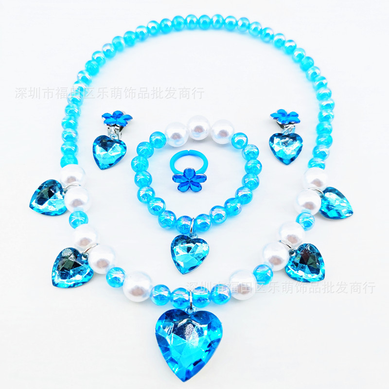 15 블루 5 하트 5개 세트