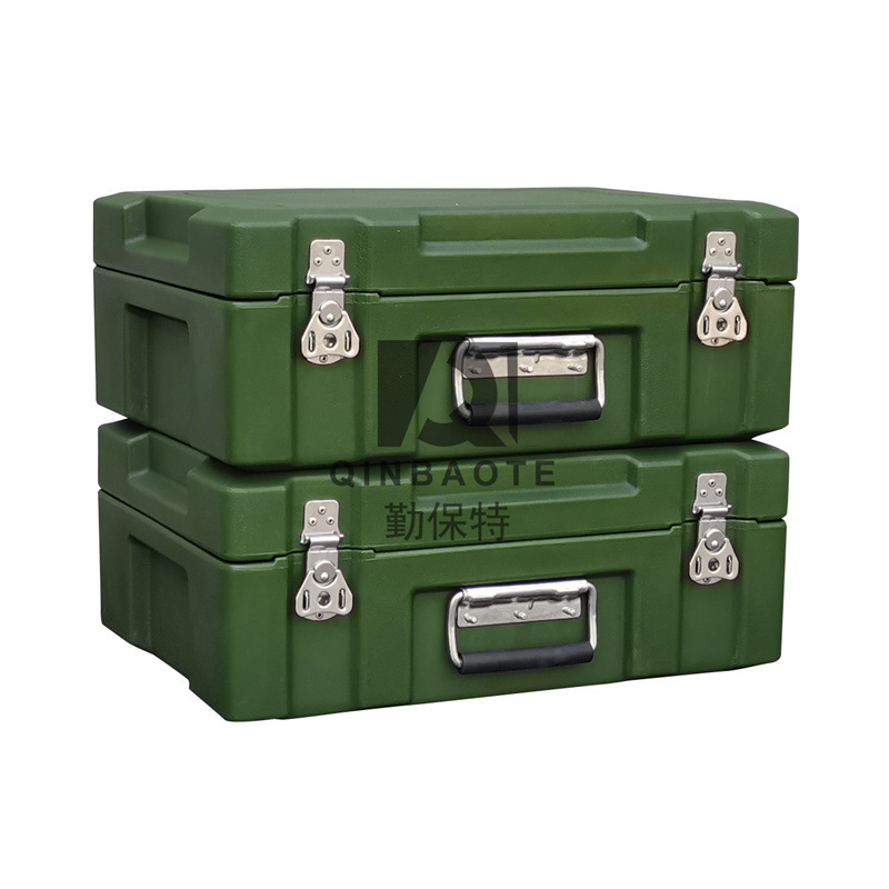 勤保特PE滚塑箱 野训战备器材箱 便携式参谋作业耗材防护箱