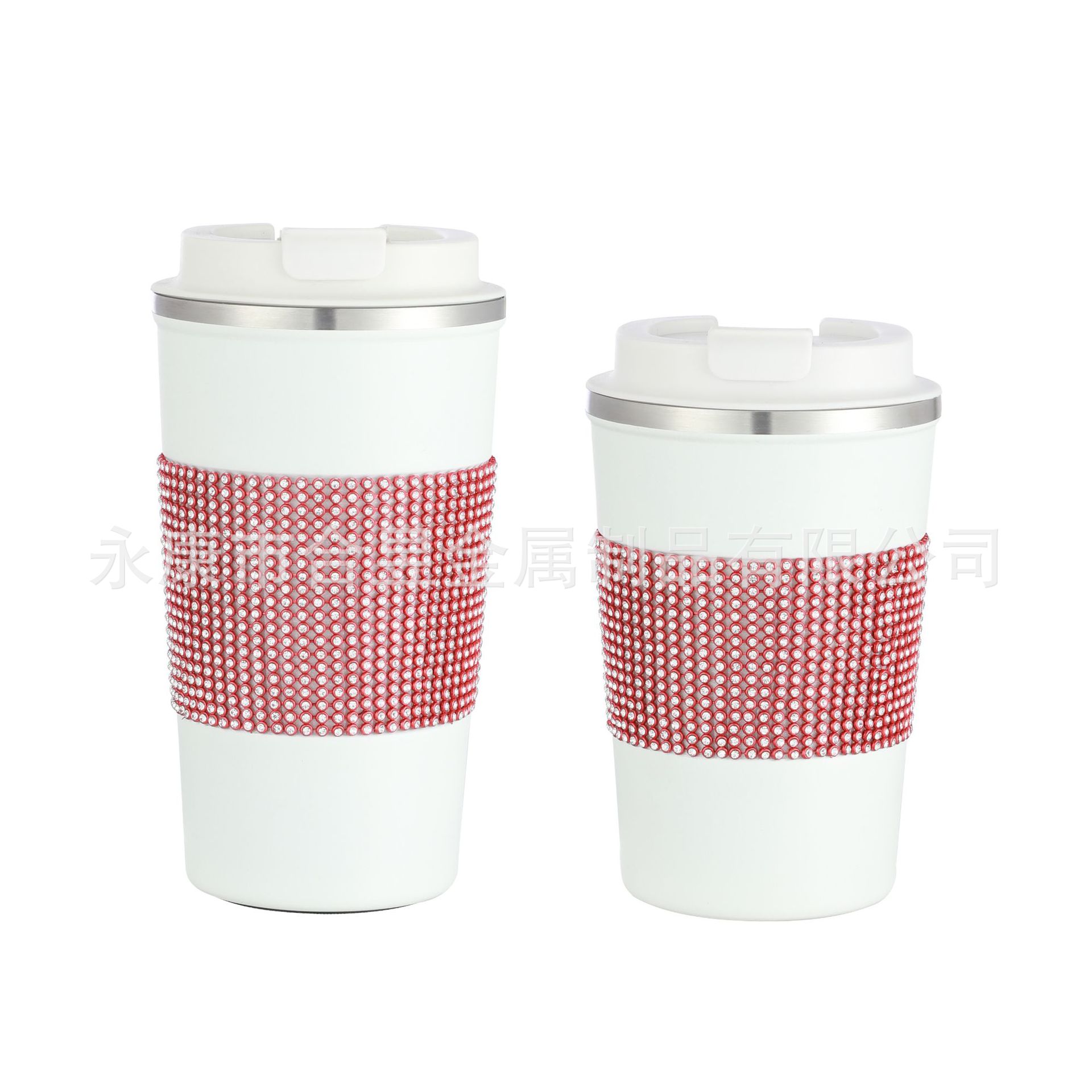 El Acero inoxidable caliente de la venta del Amazonas aisló la taza de café Diamante-integrada