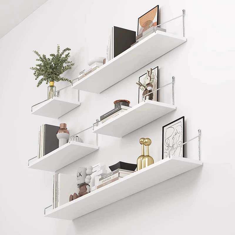 Настенная полка для хранения без отверстий, настенная полка для хранения в спальне, прикроватная полка для хранения, настенная перегородка, полка для маршрутизатора