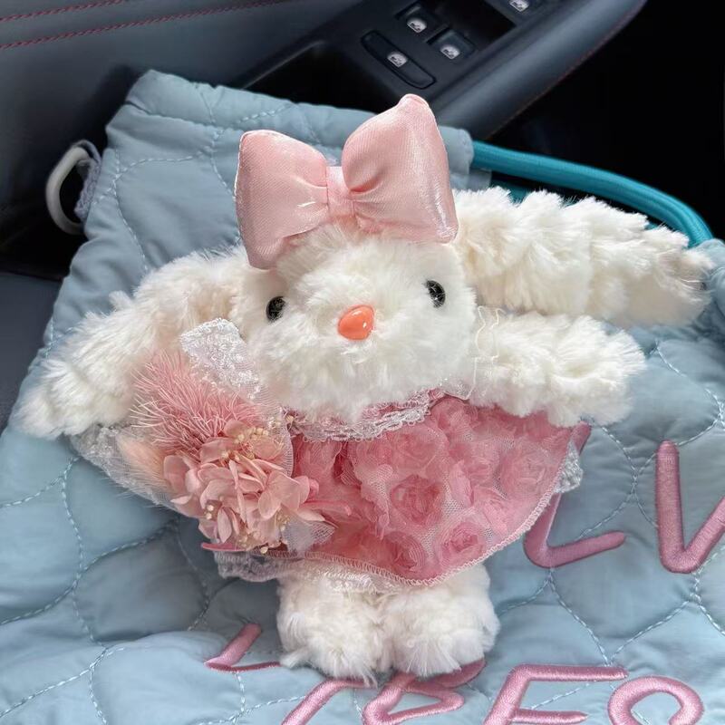 かわいい垂れウサギのぬいぐるみぬいぐるみウサギのキーホルダー|undefined