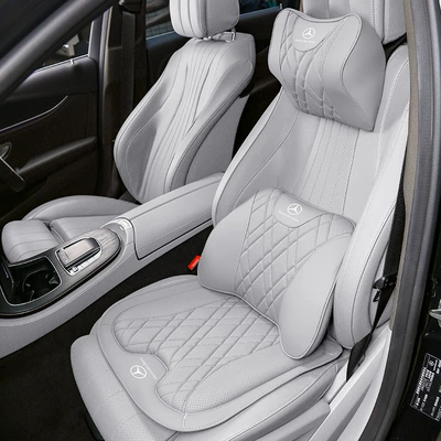 lumbar support and headrests in the – Headrest - mercedes-benz-new-e-class-headrest-1-piece-lumbar-support-1-piece-seat-cushion-1-piece-nebula-gray