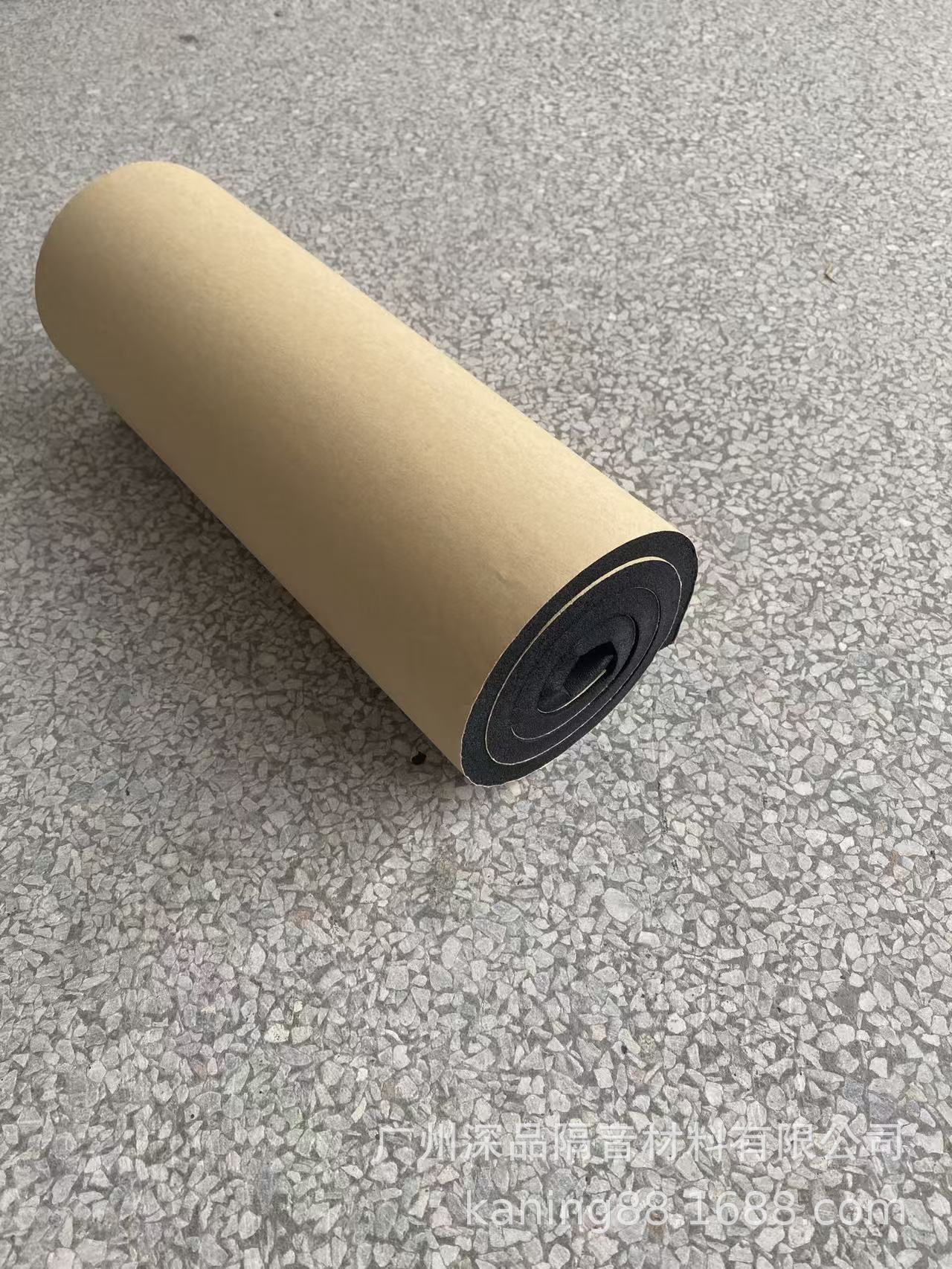 50*100cm black cotton soundproofing cotton, car sound-absorbing cotton, sound-absorbing cotton material with adhesive backing, cross-border customization