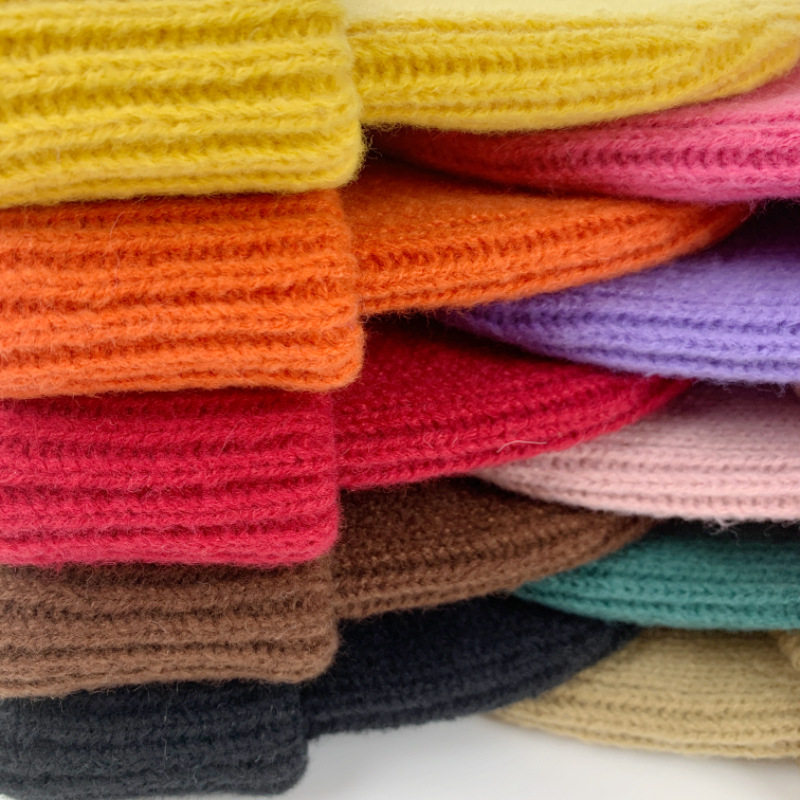 鹿毛绒双翻边帽