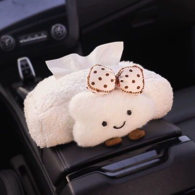 box car armrest tissue | Car tissue box/set