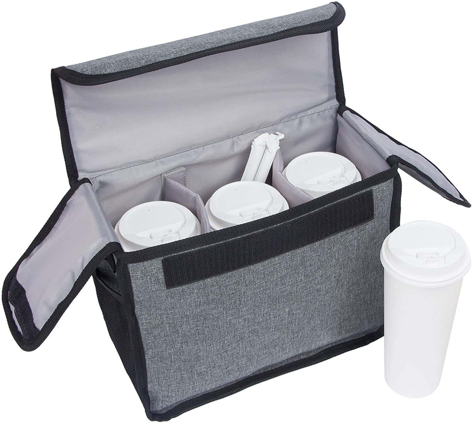 Drinks Delivery package For Delivery food delivery Drinks Bracket Removable Separator waterproof customized