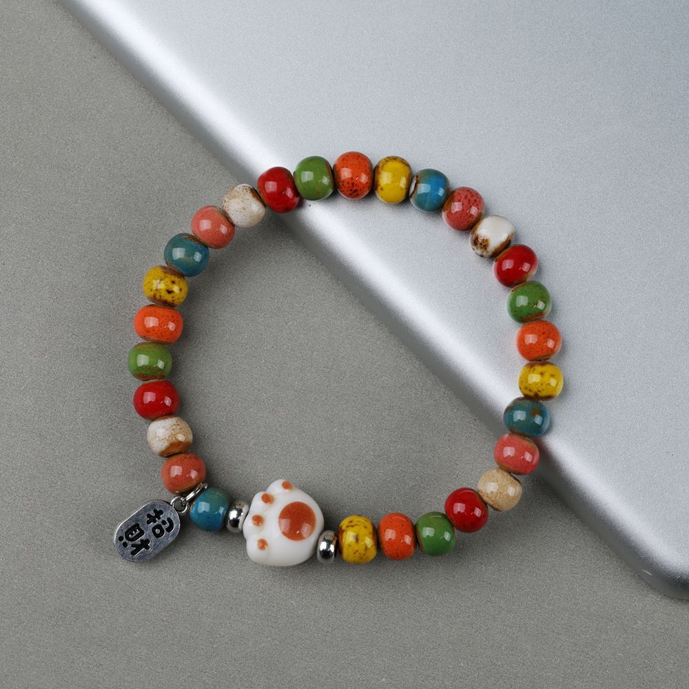 Ethnic cute small design beaded bracelet