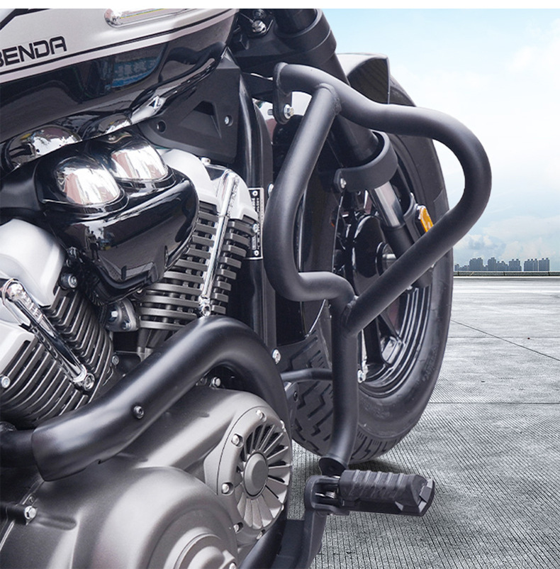 Suitable for Benda Graystone 250Cvt Bumper Anti-Collision and Anti-Fall Bumper Motorcycle Front Bumper Competition Bumper Modification
