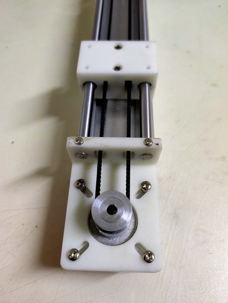 tabla de trabajo de motor paso a paso con guía de rodamiento de doble bola lineal deslizante de guía cruzada DIY