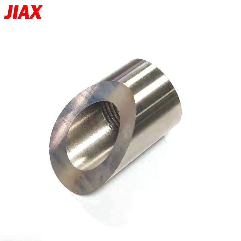 Piezas de automóvil M18X1.5 dientes internos Tuerca de corte oblicua de 45 grados Material de hierro Tubo de escape Junta de soldadura Tornillo universal