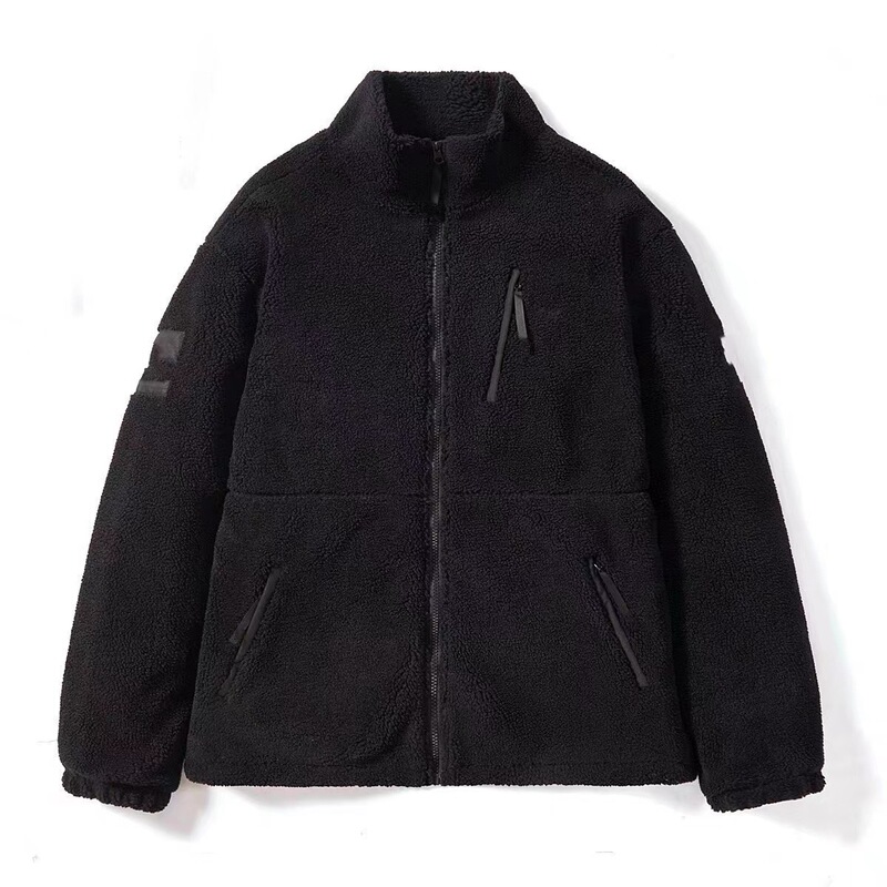 Beijingshan TNF1996 Lamb Velvet Stand Collar Thickeneded Outwear Three-color Lamb Velvet Fleece Jacket