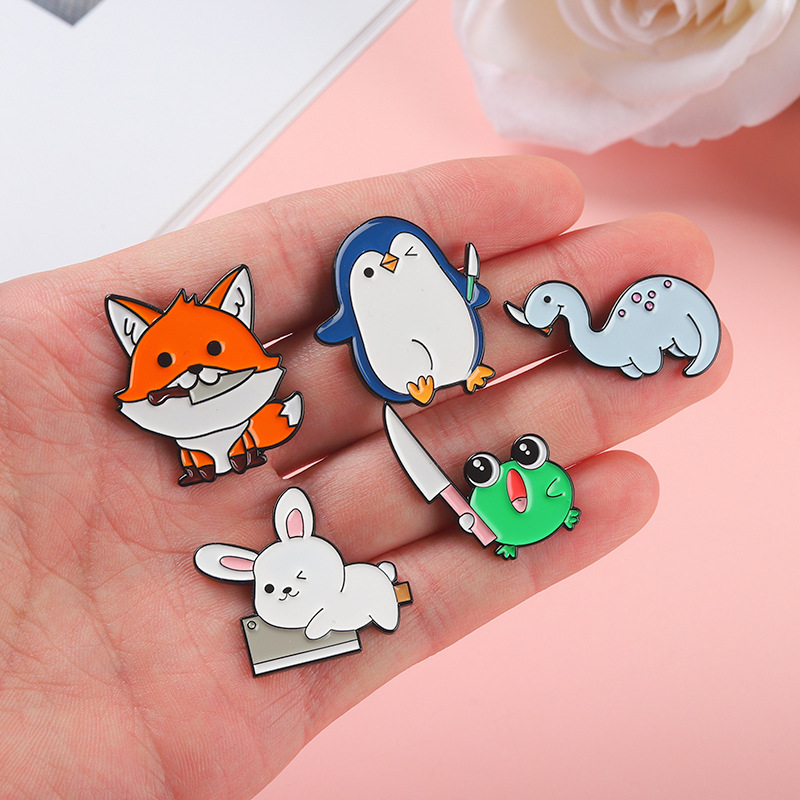 Fashion Animal Alloy Plating Unisex Brooches display picture 4