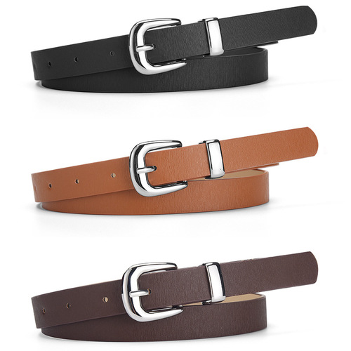 Women's High-Grade Style Simple Decorative Clothing Belt Versatile Student Youth Four Seasons Multi-Color Women's Belt Wholesale