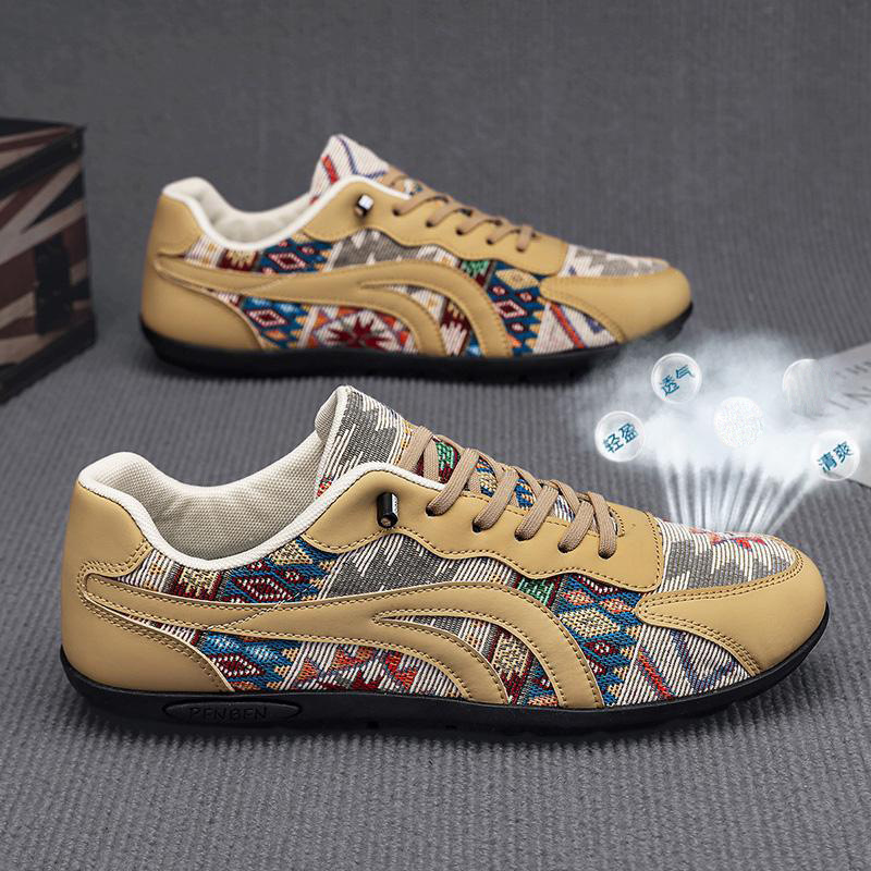 2026 zapatos de moda para hombres, zapatos deportivos casuales transpirables, tendencia de moda con zapatos perezosos simples y versátiles. image 4