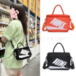 NK潮牌简约休闲户外小背包男女情侣单肩斜挎包街头手机包化妆包女