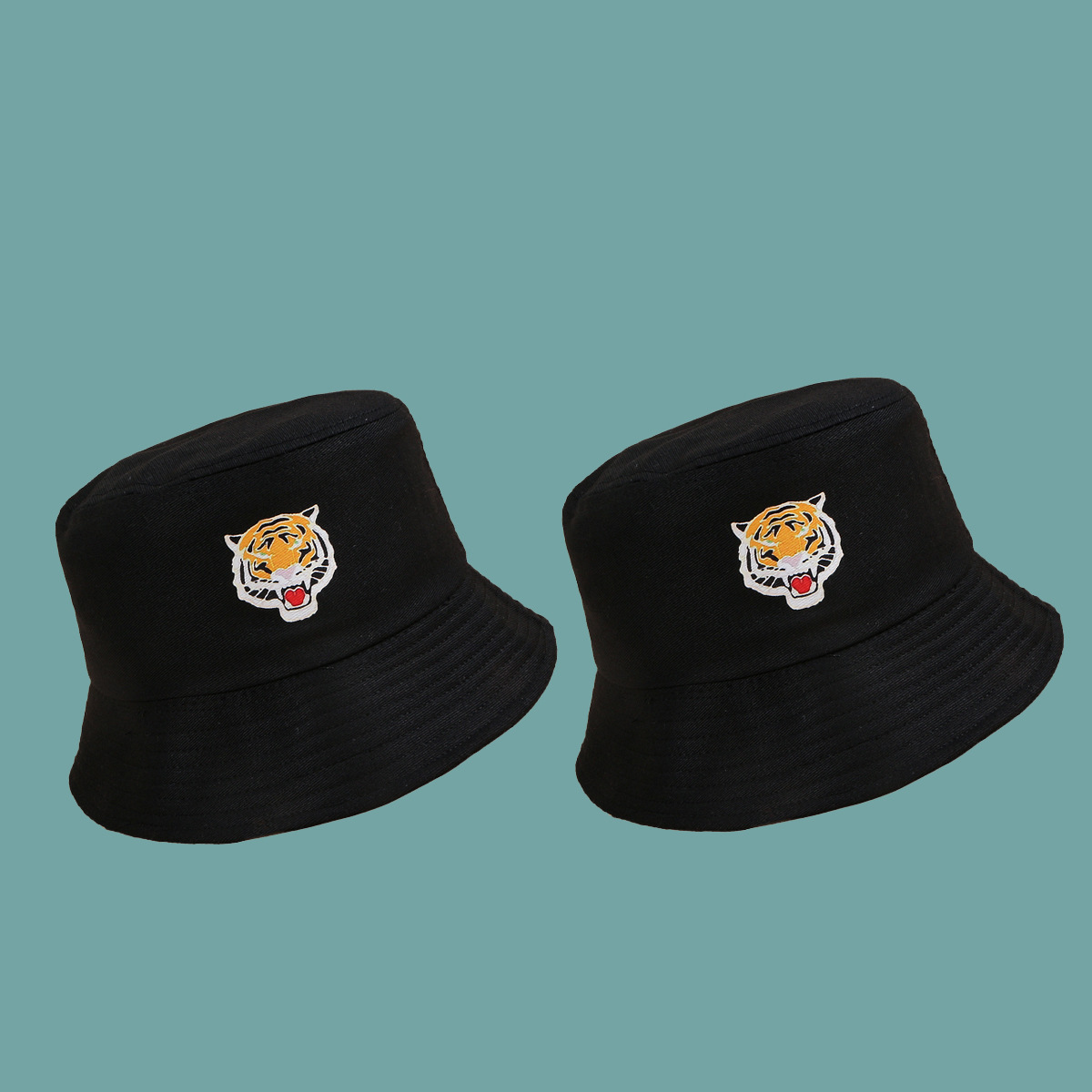 Nouveau Chapeau De Pêcheur De Tête De Tigre D&#39;ombre De Style De Mode display picture 1