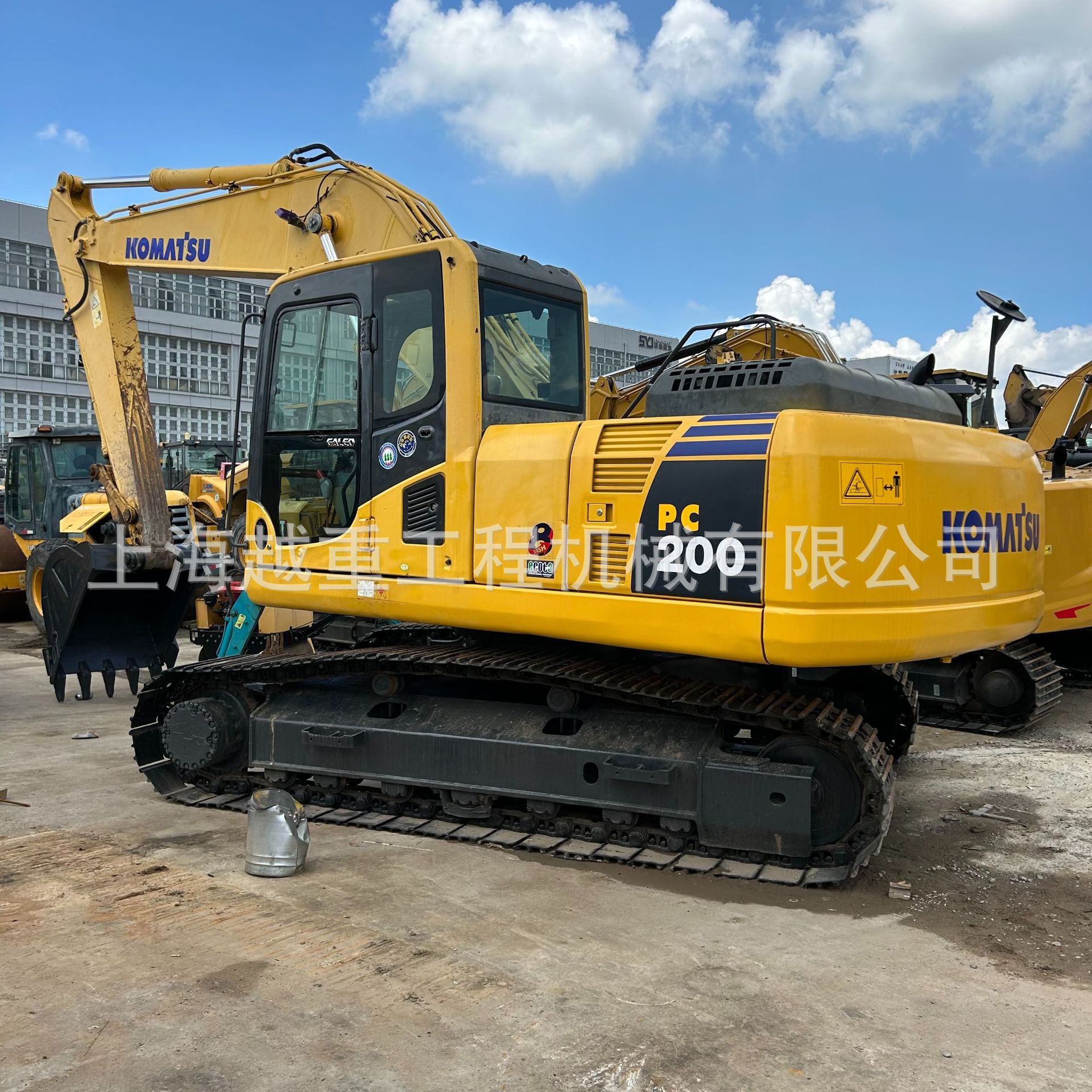 现货出售 小松PC200挖掘机 二手小松200挖机 外贸出口