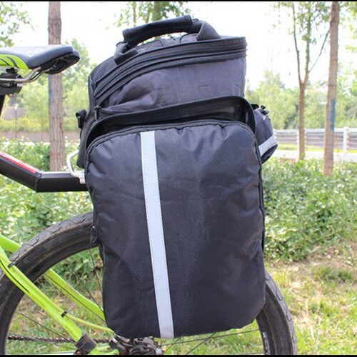 Mountain bike rear rack bag, cycling bag, bike bag, long and short trip backpack, Sichuan-Tibet equipment bike backpack