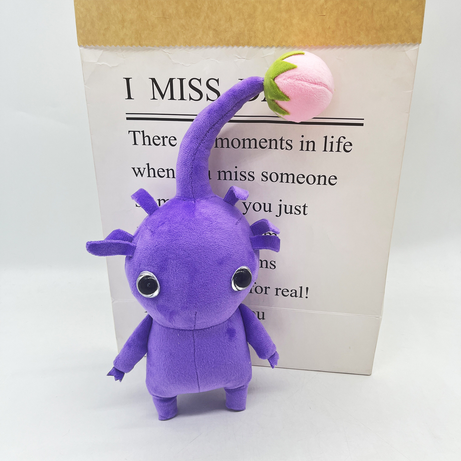 Sdoganamento transfrontaliero viola pikmin peluche ghiaccio pikmin 4 peluche bambola giocattolo_voghion.com