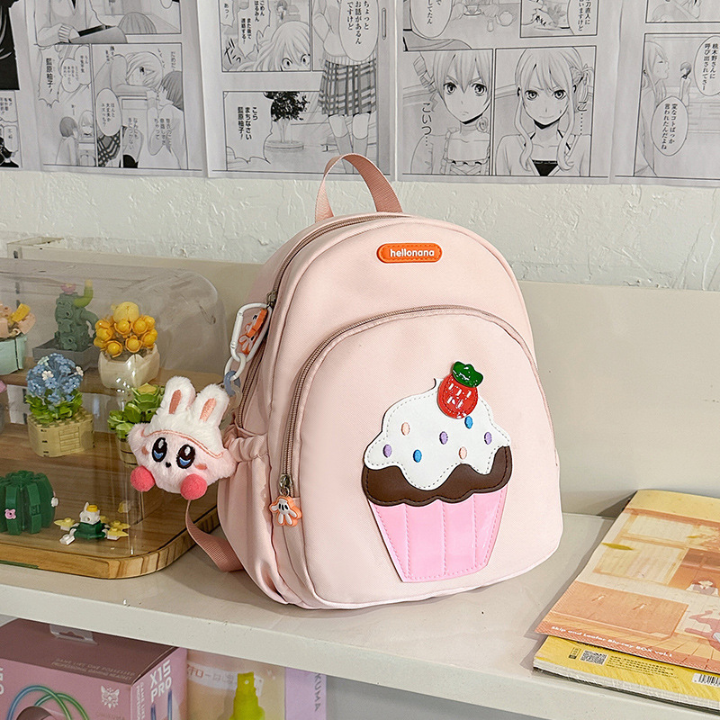 Mochila infantil anti-perdida, nueva mochila transpirable de dibujos animados, preescolar, 3 años, 5 años, mochila ligera para niñas.