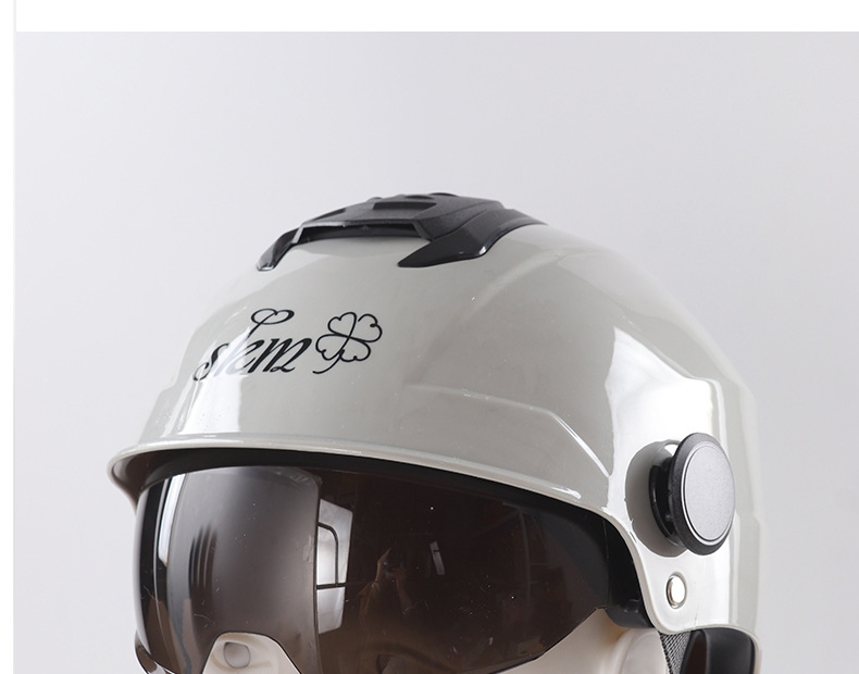 2025 new in stock electric car helmet double mirror men and women summer sunscreen four seasons universal battery motorcycle helmet