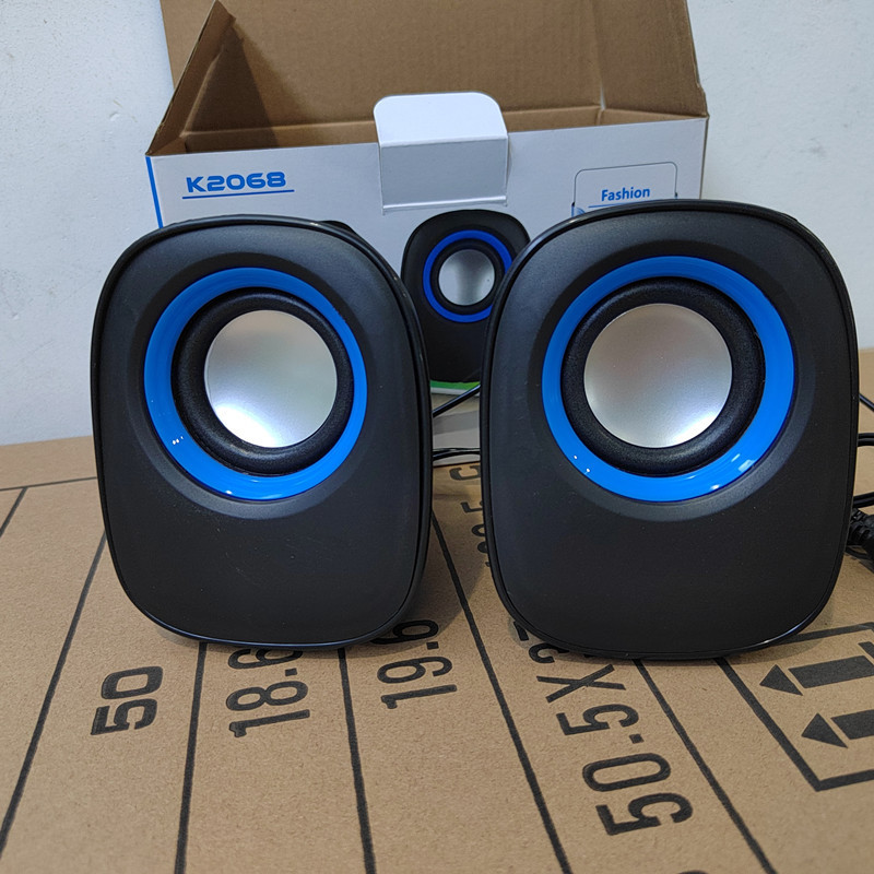 跨境K2068大Q蛋电脑音响 台式笔记本桌面音箱USB有线礼品音响批发|undefined