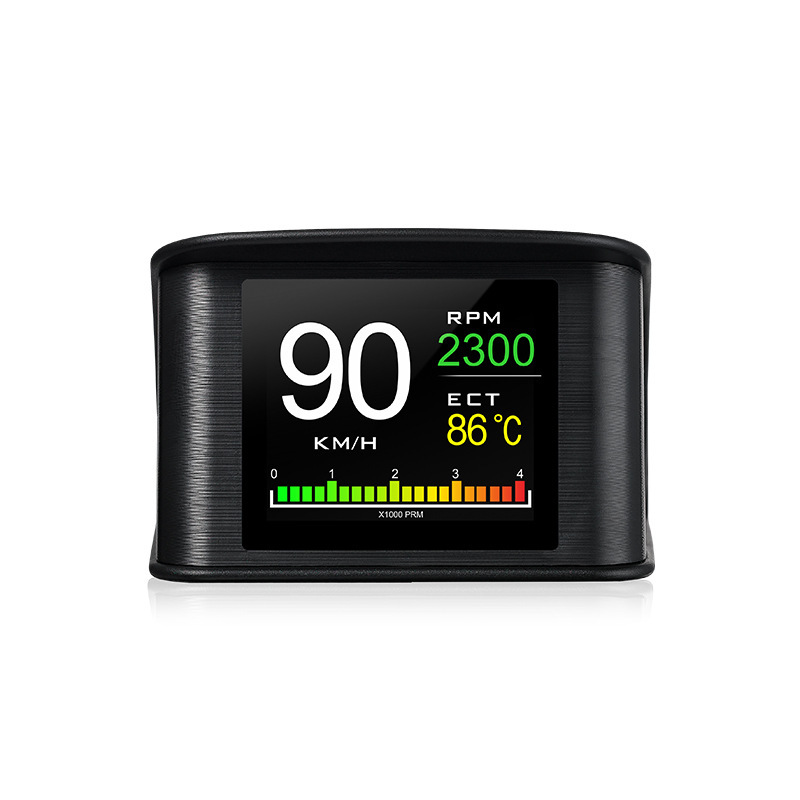 Car-Mounted Smart Hud Head-Up Display Car High-Definition Obd Portable Lcd Driving Computer Display Screen P10