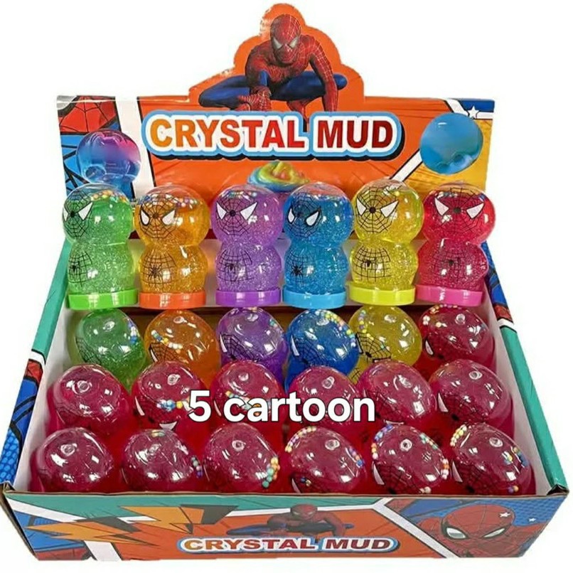 Pegamento espumoso de cristal, pegamento M, juguete educativo, slime seguro, no tóxico, no pegajoso, arcilla de colores de Amazon, no pegajosa.