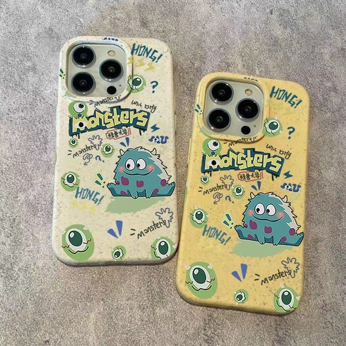 Monster University Compatible with Apple iPhone 15 Pro Max, iPhone 14 Pro Max, iPhone 13 Pro Creative, iPhone 12/11 Soft Case