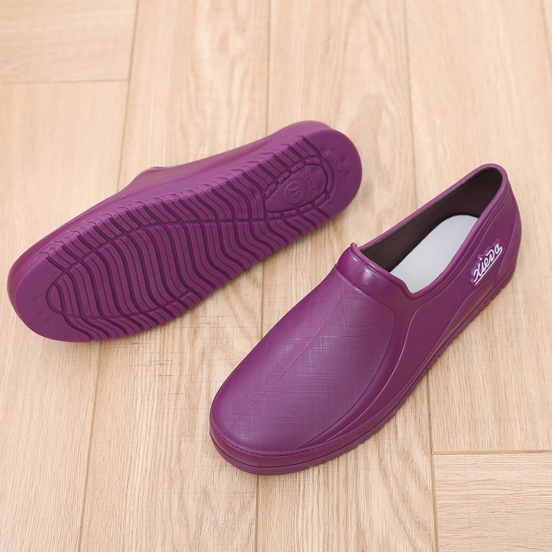 보라색 신발(한 사이즈 크게 선택하세요)