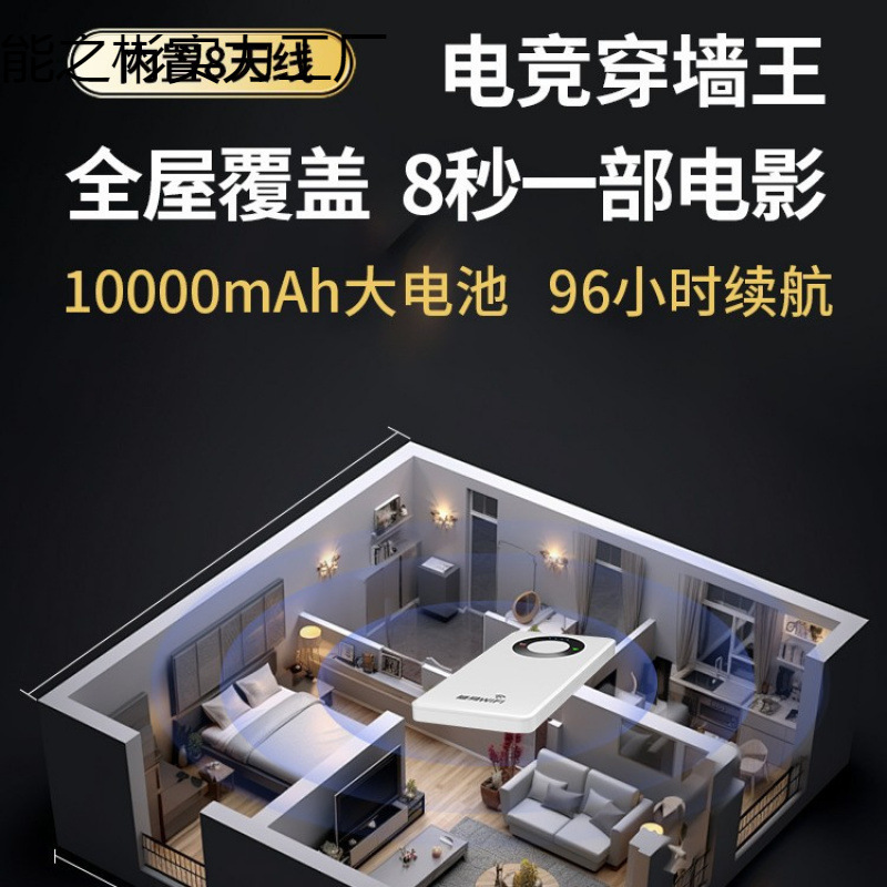 2024新款高速版随身无线wifi网络高速千兆移动热点充电宝二合一|undefined