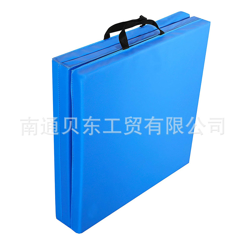 Customized 70% off Sit-Ups Taekwondo Folding Mat Fitness Wrestling Mat Thickened Portable Folding Pu Gymnastics Mat