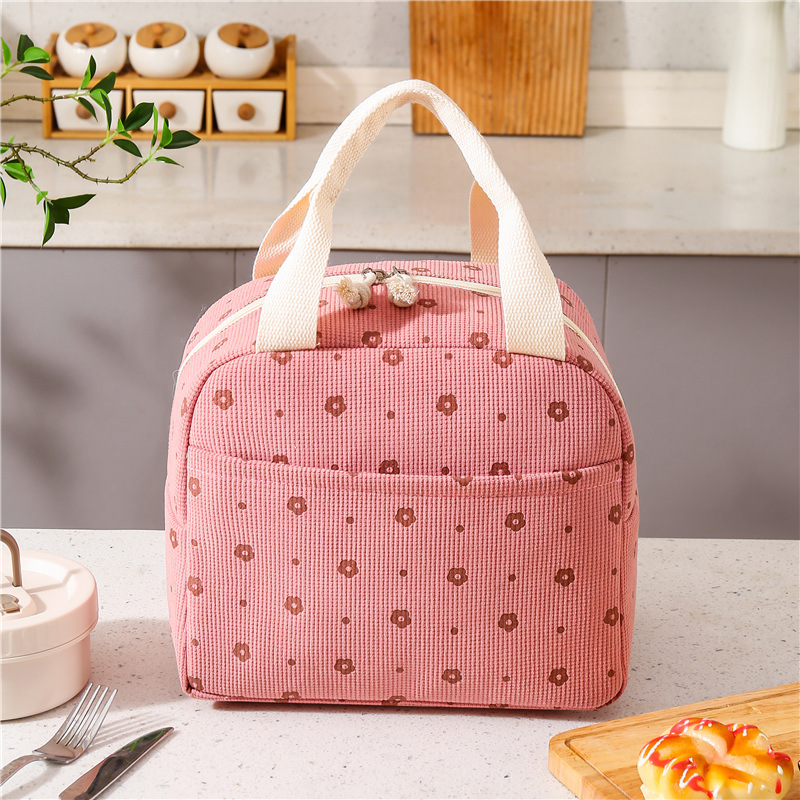Bolsa de aislamiento térmico portátil de gran capacidad, bolsa de almuerzo, bolsa de almuerzo