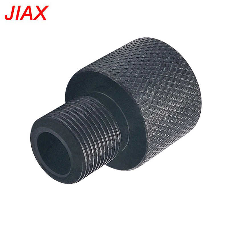 Car 1/2-28 to 1/2-20 Threaded Connector Iron Knurled Fuel Filter Filter Adapter Accessories