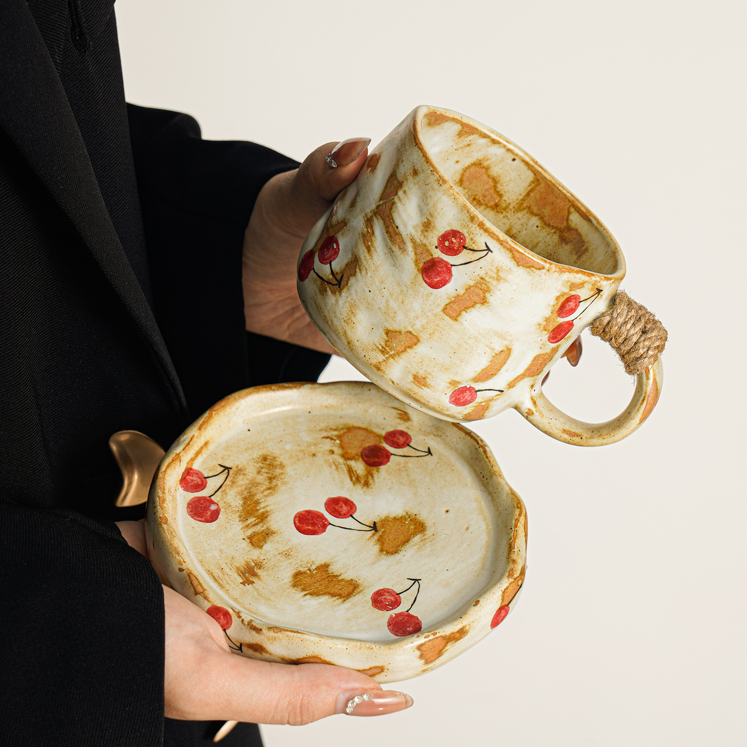 Horno retro taza de diseño taza de regalo para acompañantes de tazas de café de alta calidad exquisita caja de regalo image 4