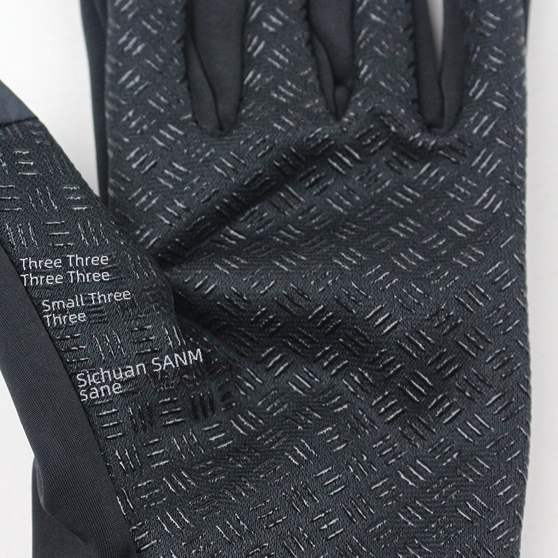 Guanti da sci con cerniera in pile, guanti touch screen, autunnali e invernali, caldi, foderati in pile, antifreddo, impermeabili, stile da equitazione all'aperto per uomo e donna_voghion.com