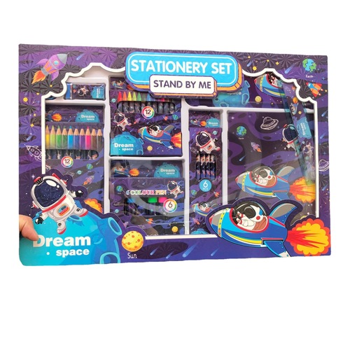 YOY Children's Stationery Set Primary School Pen Box Pencil Dinosaur Animal Watercolor Pen Painting Foreign Trade