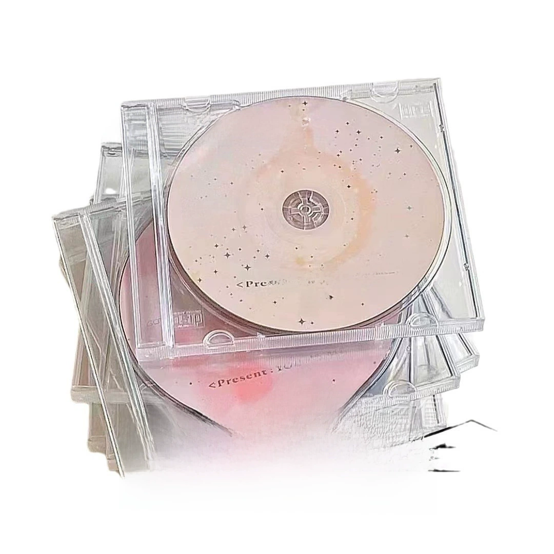 Без.None печать ветер прозрачный CD звезда преследование коробка преследование звезды получить артефакт прозрачная стандартная CD коробка альбом запечатывающая страница кукушка