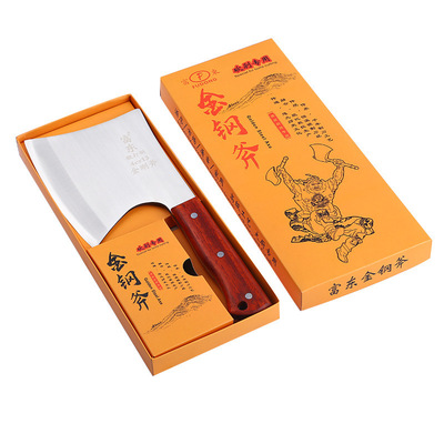 Manufacturers supply 4Cr13 Stainless steel Fu Tung James Bond Multipurpose Wooden handle Ax