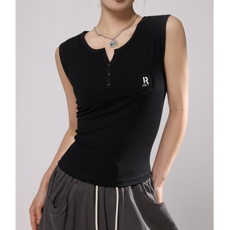 Summer tank top, base straps